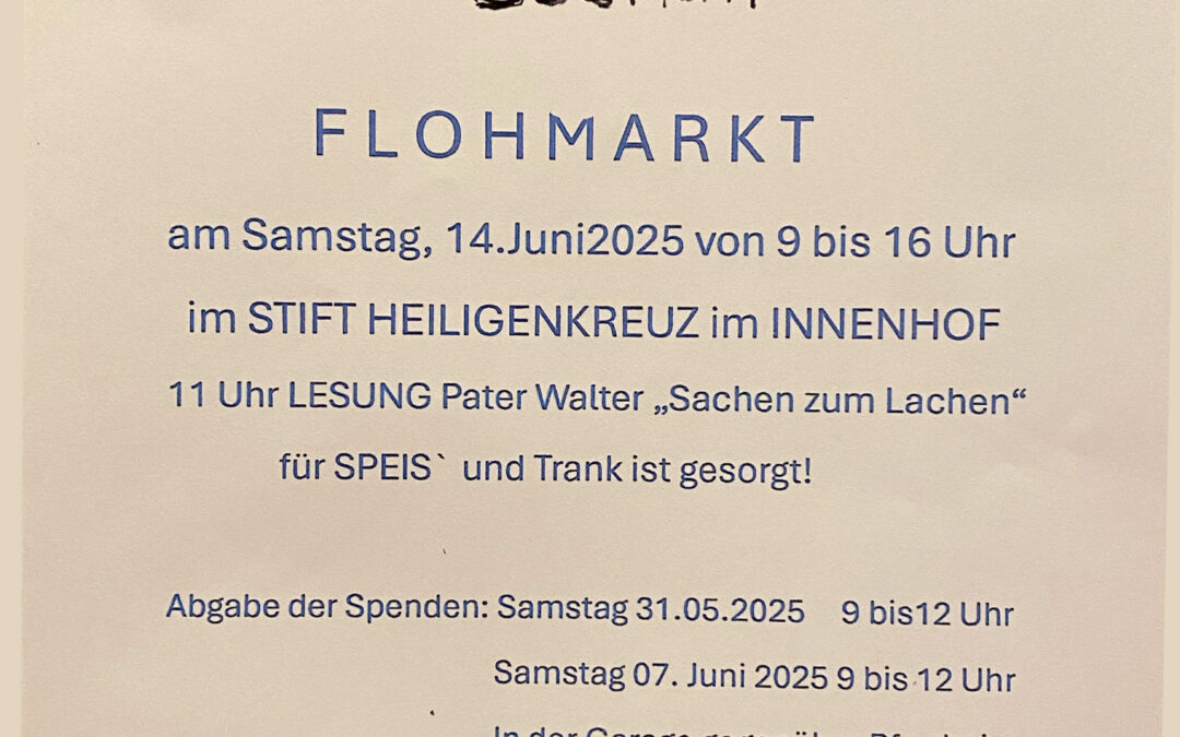 Bücherflohmarkt der KMB