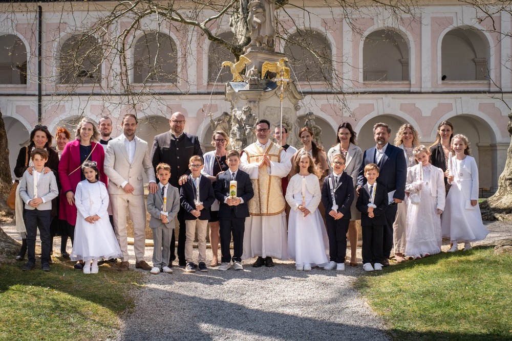 Erstkommunion in Heiligenkreuz