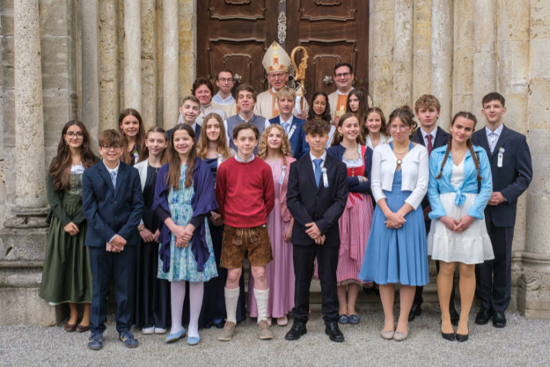 Firmung in Heiligenkreuz