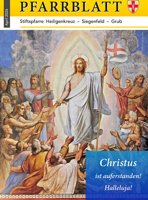 Pfarrblatt April
